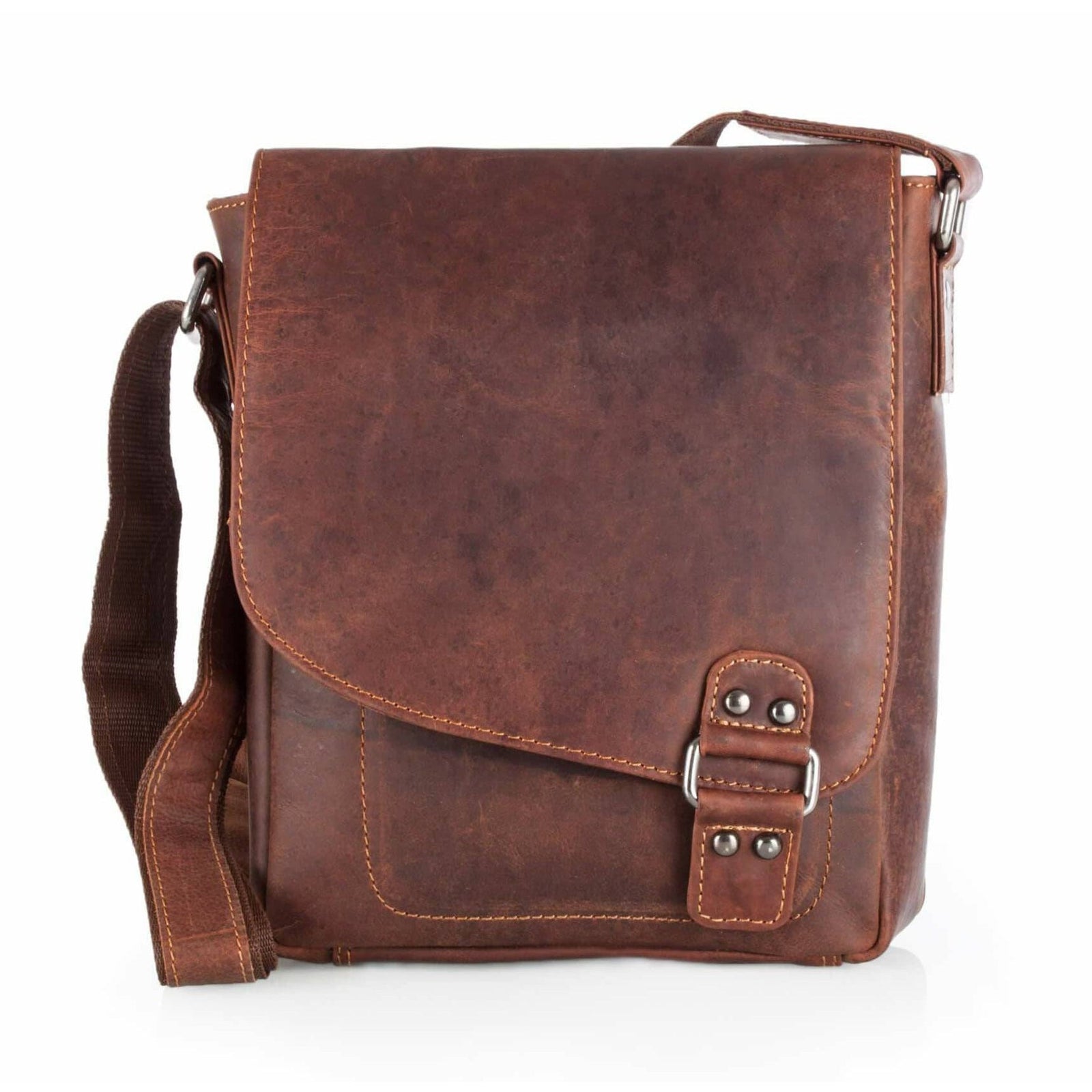 Greenwood Leather GW834 Shoulder Bag Sandel - Hobart - Greenwood Leather