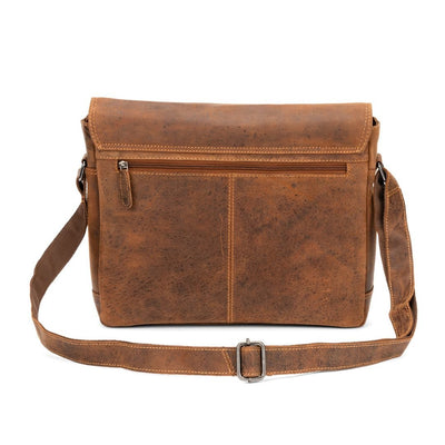 Greenwood Leather Smart Messenger Steven 13" - Sandal - Greenwood Leather