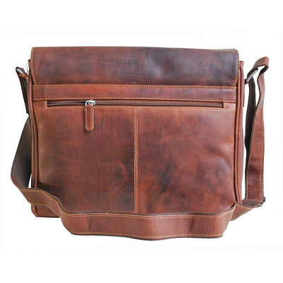 Leather Laptop Bag Richard - Greenwood Leather | Sandel