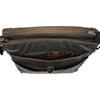 Leather Shoulder Laptop Bag Brown Gent - Greenwood Leather