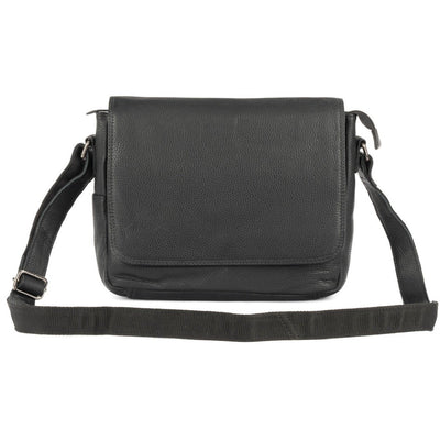 Smart Messenger Mini Steven 11" - Camel - Leather Greenwood Bag | The Greenwood Leather Online Shop Australia