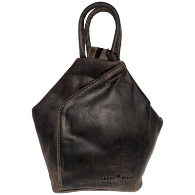 Leather Backpack, Leather Rucksack Bag, Leather bag - Zoe - Greenwood Leather
