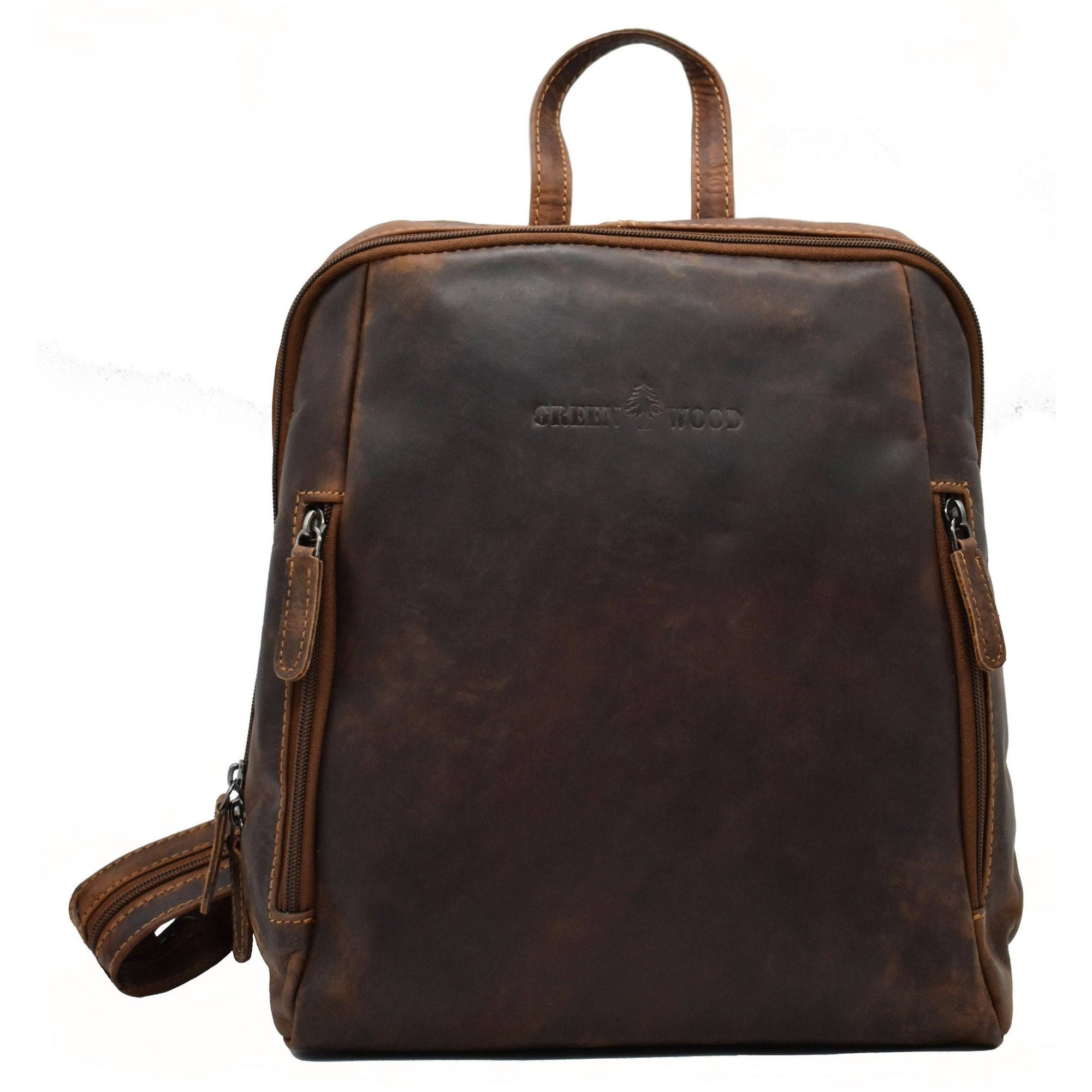 australian made leather backpacks Bags and The two adjustable leather shoulder straps offer comfort and durability Personalized Full Grain Leather Backpack