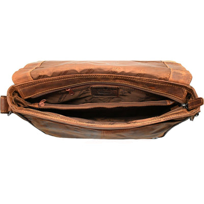 Leather Laptop Bag Berlin - Sandel - Greenwood Leather