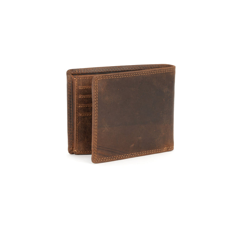Leather Men Wallet - Sandal - Greenwood Leather