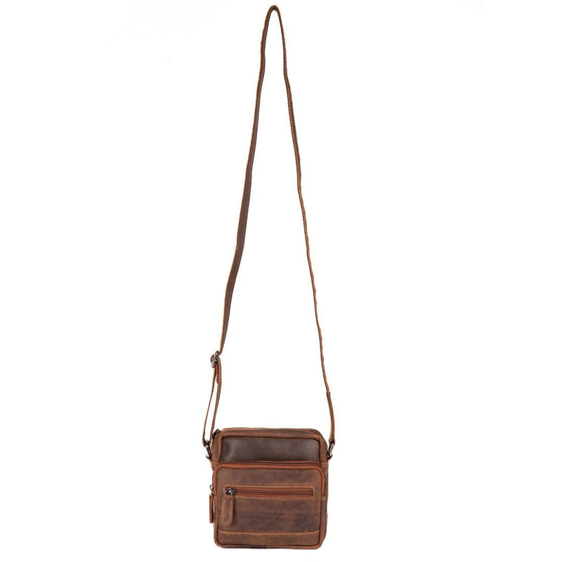 Leather Shoulder Bag Oliver - Sandel - Greenwood Leather