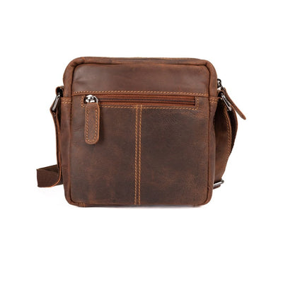 Leather Shoulder Bag Oliver - Sandel - Greenwood Leather