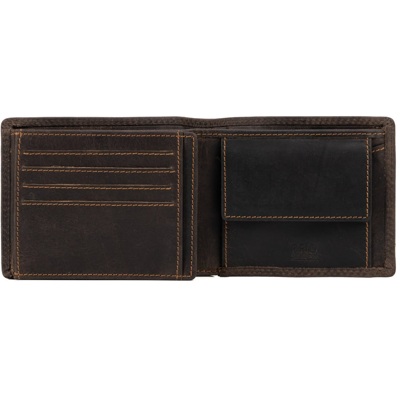 Leather Wallet Brown - Greenwood Leather