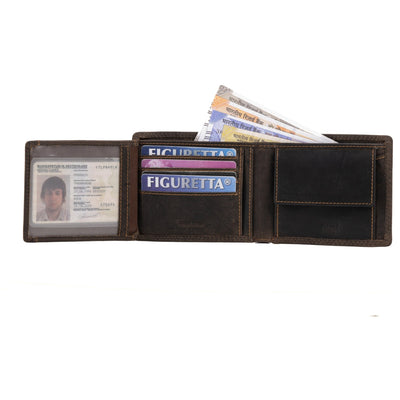 Leather Wallet Brown - Greenwood Leather