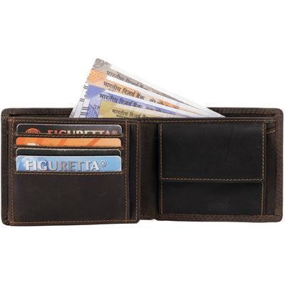Leather Wallet Brown - Greenwood Leather