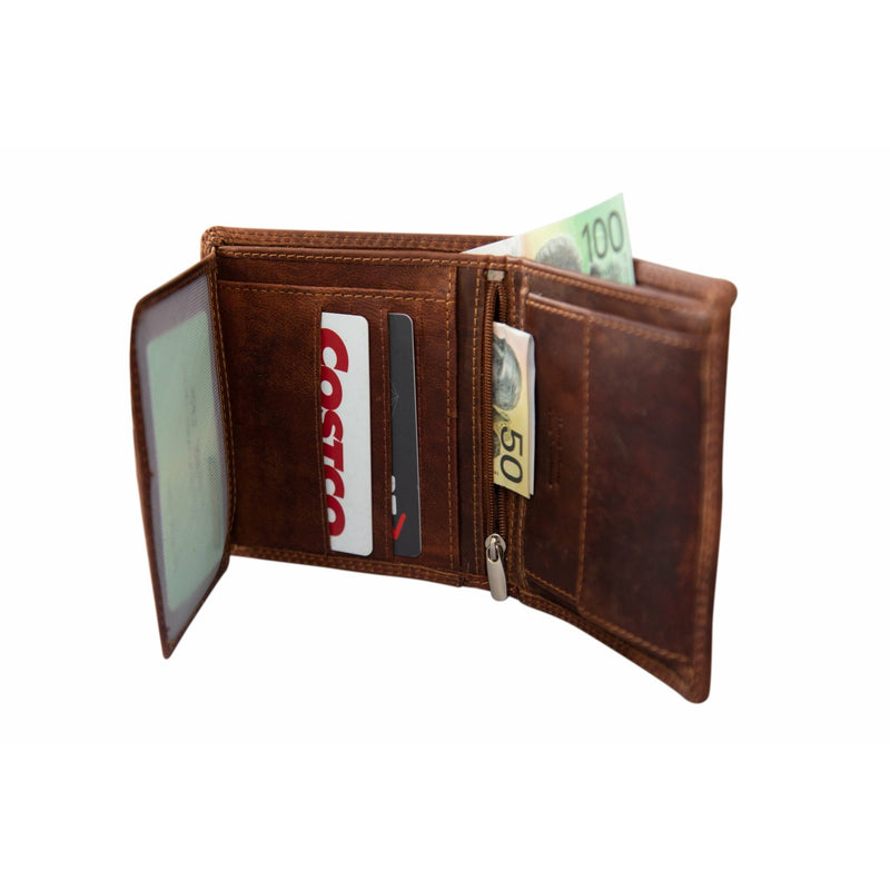 Leather Wallet Kingaroy - Sandel - Greenwood Leather