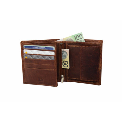Leather Wallet Kingaroy - Sandel - Greenwood Leather
