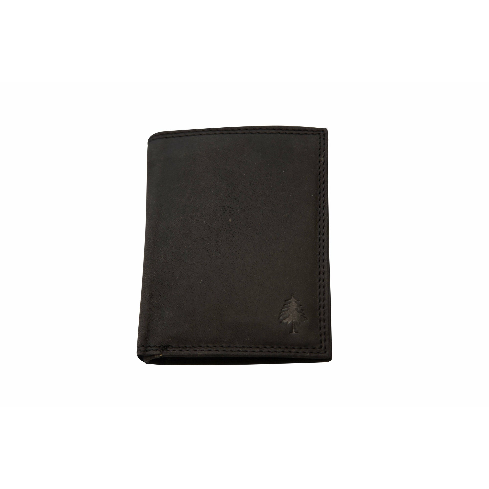 Leather Wallet Broome - Black - Greenwood Leather
