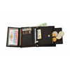 Leather Wallet Broome - Black - Greenwood Leather