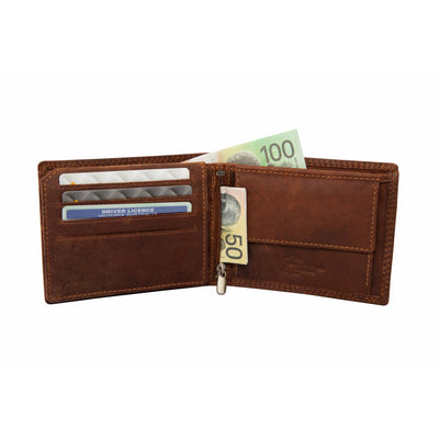 Leather Wallet Lithgow - Sandal - Greenwood Leather