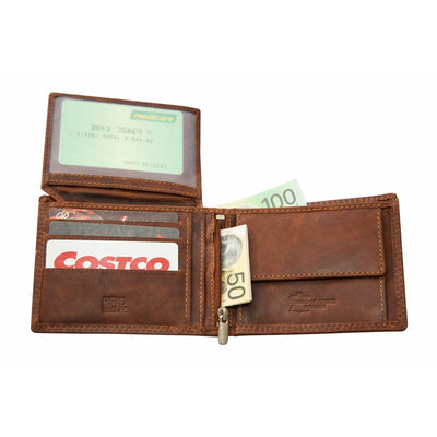 Leather Wallet Lithgow - Sandal - Greenwood Leather