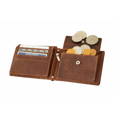 Leather Wallet Lithgow - Sandal - Greenwood Leather