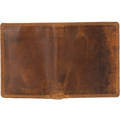 Men's Leather Wallet Tyler - Camel - Leather Greenwood Bag | The Greenwood Leather Online Shop Australia