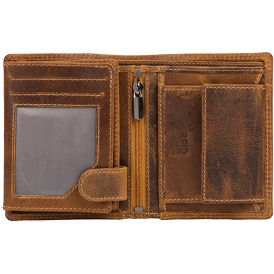 Men's Leather Wallet Tyler - Camel - Leather Greenwood Bag | The Greenwood Leather Online Shop Australia