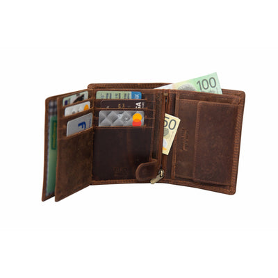 RFID Leather Wallet Melton - Sandel - Greenwood Leather
