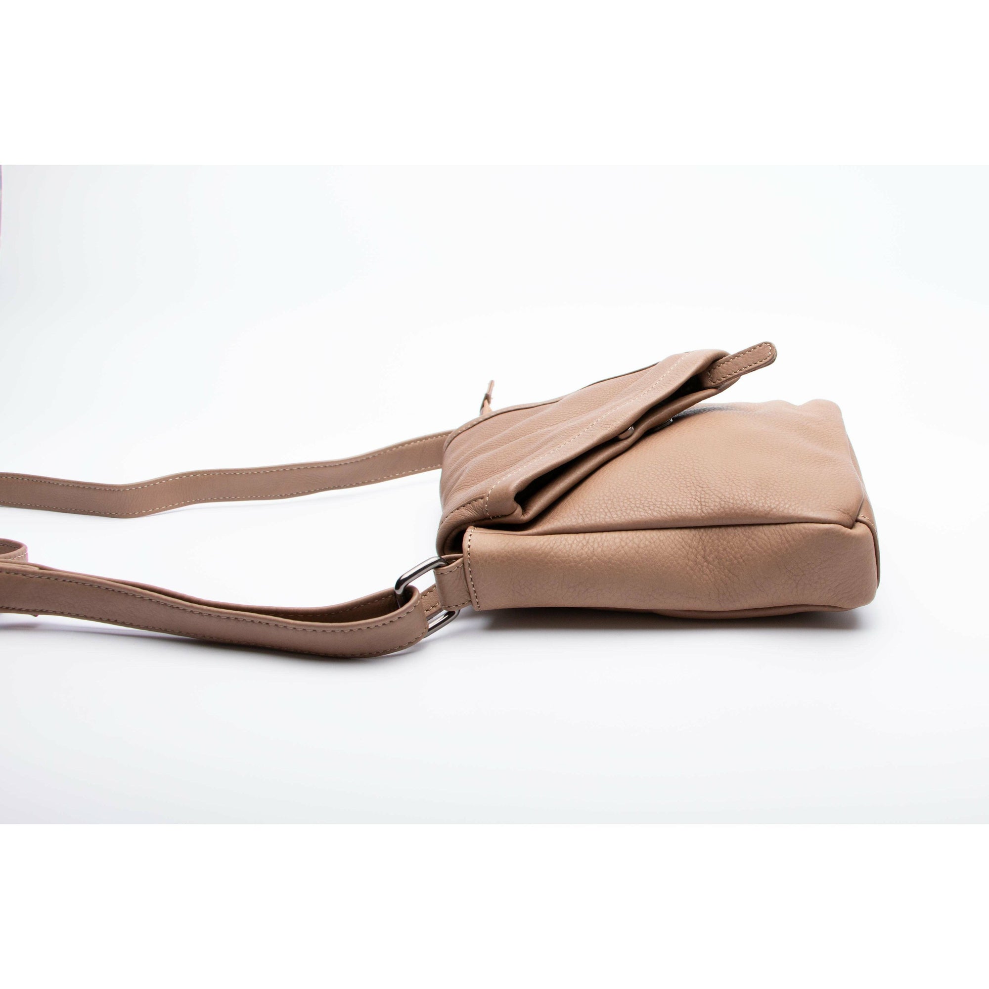 Medium Sized Soft Nappa Black Leather Bag Handbag with long strap - Can be  worn across the body : Amazon.co.uk: Fashion