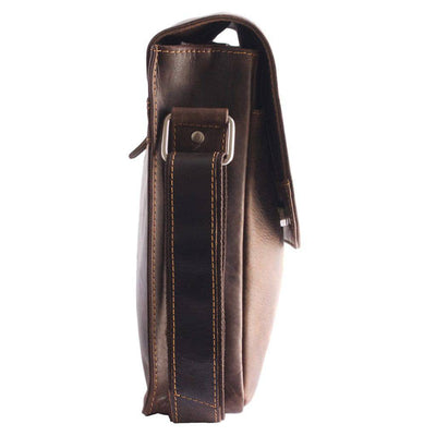 Leather Shoulder Bag - Martin Brown - Greenwood Leather