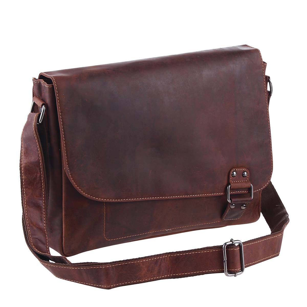 Leather Shoulder Bag - Martin Sandel - Greenwood Leather
