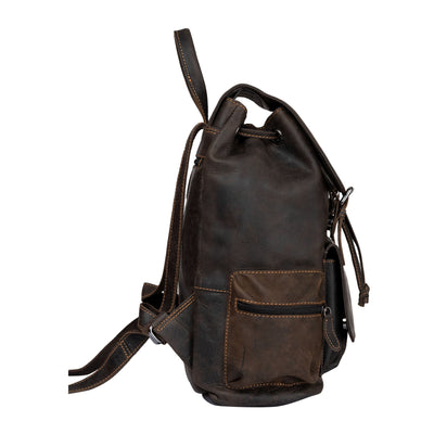 MIDLAND LEATHER BACKPACK - Unisex - Greenwood Leather
