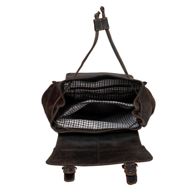 MIDLAND LEATHER BACKPACK - Unisex - Greenwood Leather