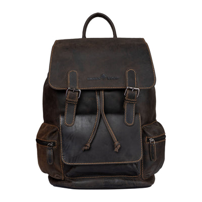 MIDLAND LEATHER BACKPACK - Unisex - Greenwood Leather