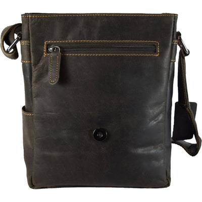 Mini - Messenger Henry - Brown - Unisex - Greenwood Leather