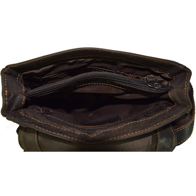 Mini - Messenger Henry - Brown - Unisex - Greenwood Leather