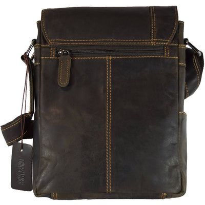 Mini-Messenger Henry - Brown - Unisex - Greenwood Leather