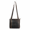 Women Shoulder Bag Brown - Skylar - Greenwood Leather
