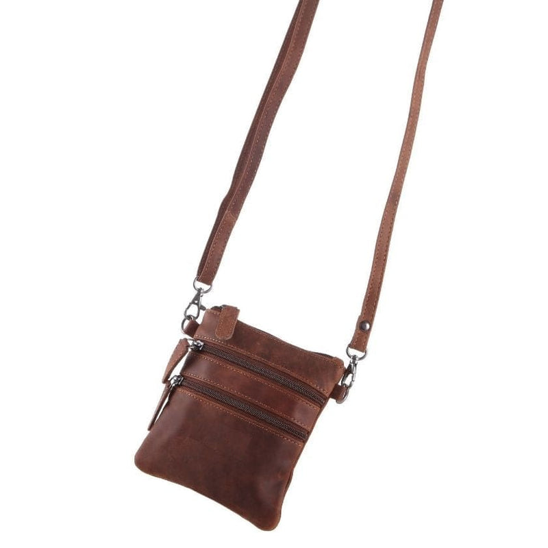 Leather Sling Bag Kempsey - Sandel - Greenwood Leather