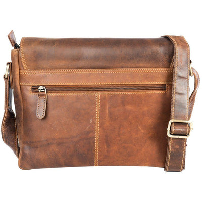 Smart Messenger Mini Steven 11" Camel - Greenwood Leather