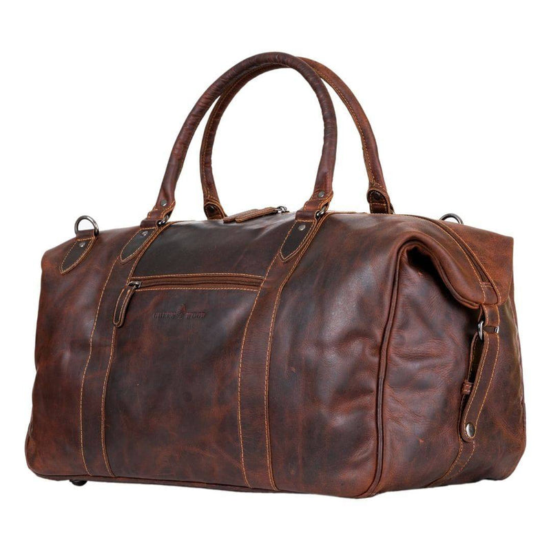 The Weekender Duffle Bag - Sandal - Greenwood Leather