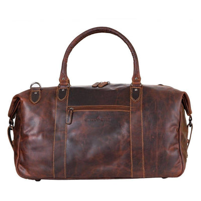 The Weekender Duffle Bag - Sandal - Greenwood Leather