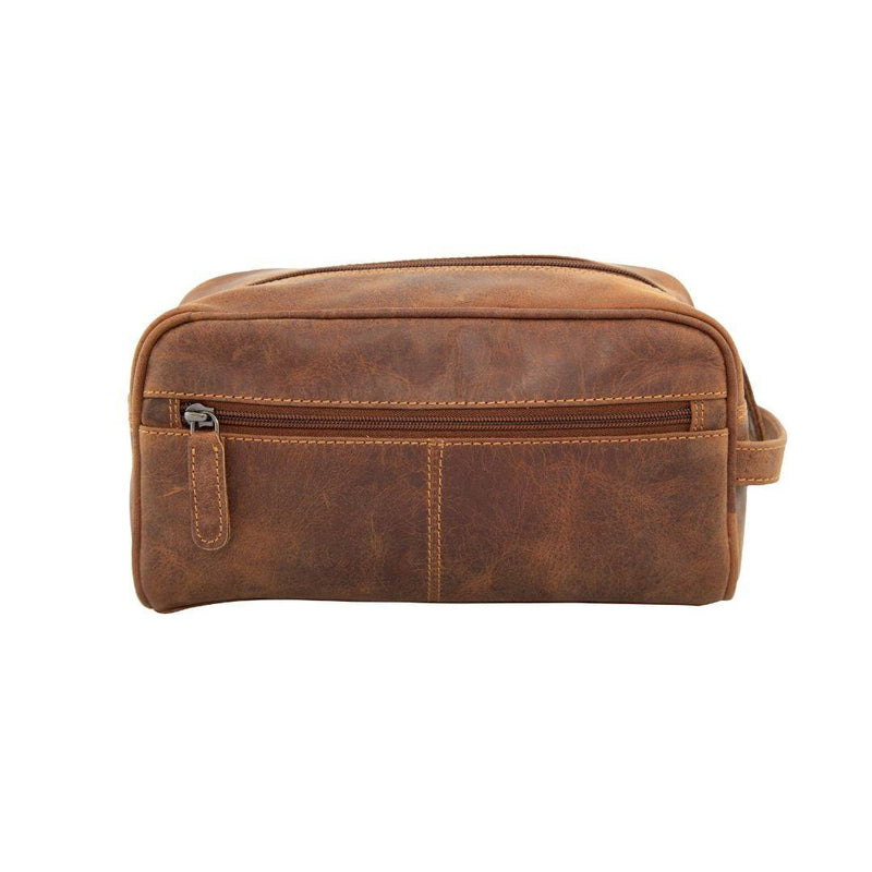 Leather Toiletry Bag Sandel - Geelong - Greenwood Leather