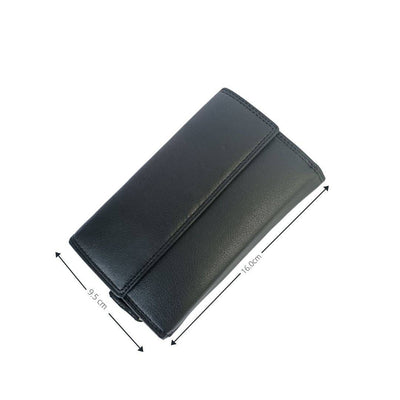 Leather Wallet Black Eden - Greenwood Leather