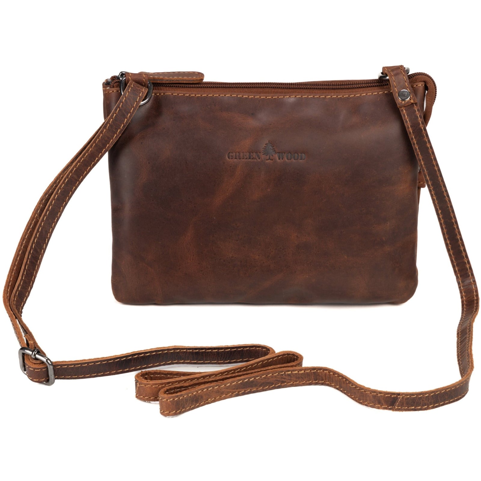Women's Shoulder Bag Hastings - Greenwood Leather