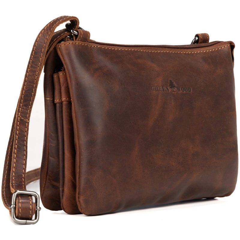 Women's Shoulder Bag Hastings - Greenwood Leather