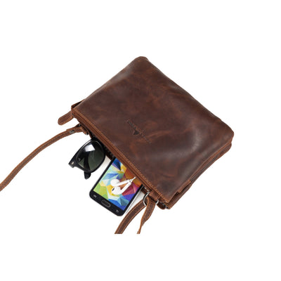 Women's Shoulder Bag Hastings - Greenwood Leather