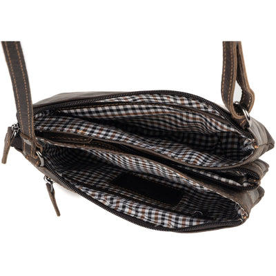 Women's Shoulder Bag Hastings - Greenwood Leather
